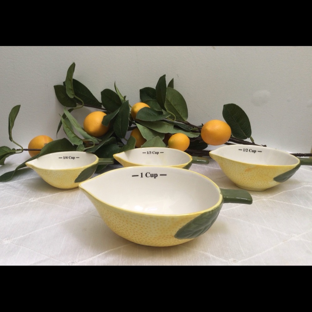 Measuring Cups/Lemon measuring cup Set